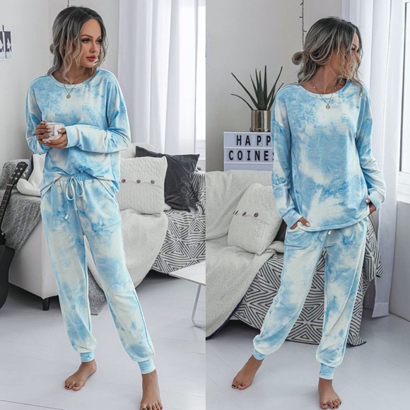 Tie Dye joggers lounge set - Picture 3 of 4